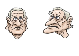 Davids ontwerpschetsjes van astronaut Willem Fluks