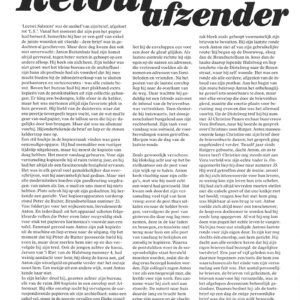 Retour afzender