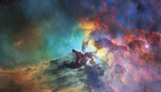 Foto van de Lagunenevel (ESA/Hubble)